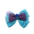 Import Artificial rose flower diamond hair bow bowknot alligator hair clip from China