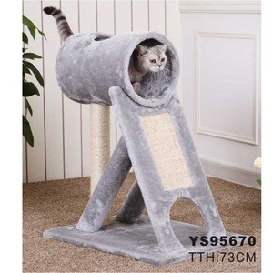 AU Multi Level Cat Tree Scratching Post Scratcher Pole Gym Toy House Furniture
