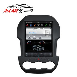 AuCAR 12.1&quot; Tesla Android Car Radio for Ford Ranger F250 2012 - 2015 Touch Screen Stereo Video Audio GPS Multimedia BT 4G WiFi