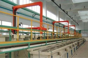 Automatic intelligent multi process electroplating production line