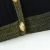 Import Autumn new contrast gold line valley wave waist long sleeve knitted skirt sweater dress for women from China