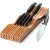 Import Bamboo Kitchen In-Drawer Knife Block Organizer from China