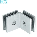 Bathroom Stainless Steel Wall Mounted Glass Clamp Clip