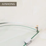Bathroom  triangle shelf Bathroom single glass shelf