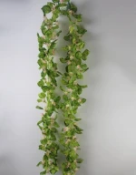 Beautiful artifical long waterfall rose rattan supply by chinese factory