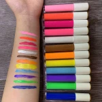 Best Quality No Logo Long Lasting liquid eyeliner waterproof Liquid Eyeliner Colorful Private Label Liquid Eyeliner