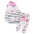 Best Sale 100% Cotton Autumn Children Clothes Sweet Baby Girls Boutique Clothing Sets