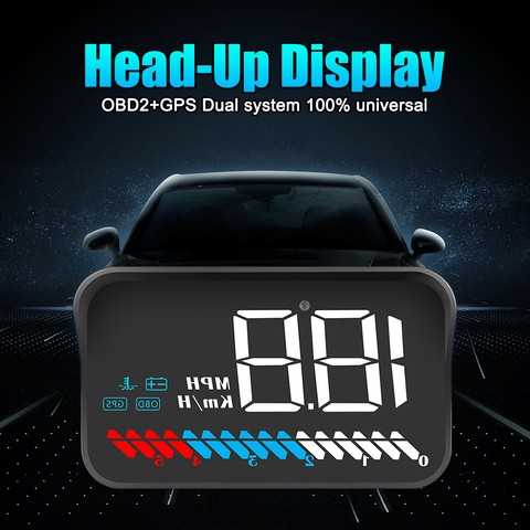 Best Sell Car projector Speedometer OBD2 3.5 Inch Car HUD Car Head Up Display HUD