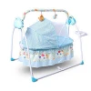 Best selling products electric remote control indoor baby swing cot