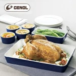 Best selling workable price bake dish tableware ceramic bakeware