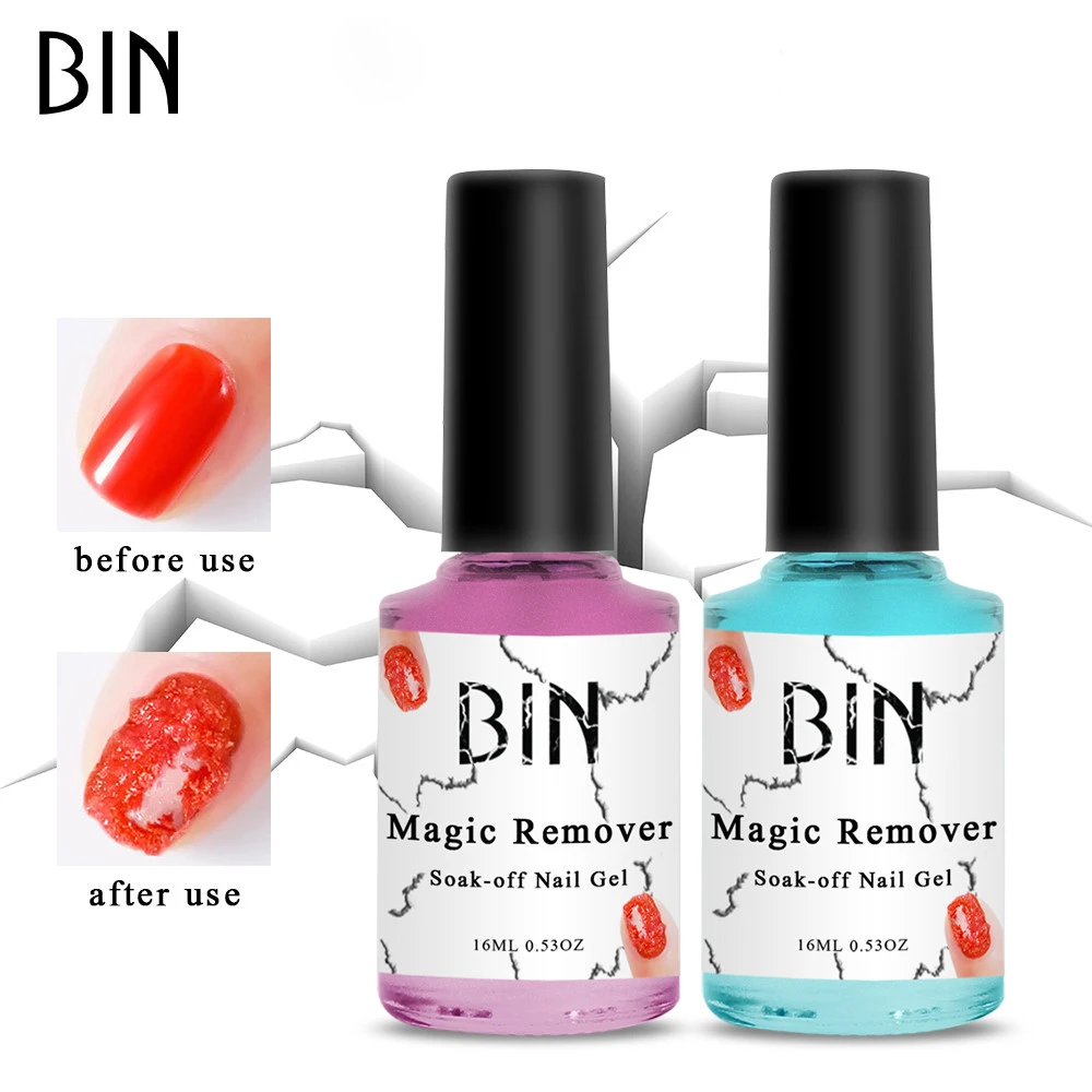 BIN OEM Magic Nail UV Gel Polish Remover