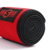 Black and Red Custom Crossfit  Lifting Pro Wrist Wraps