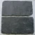 Import Black natural slate stone cheap price thin thickness roofing tiles for cover house roof from China