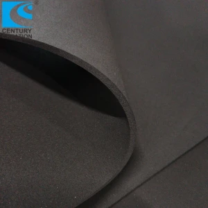 black rubber sheet Foam sponge customized