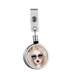 Blank Custom ID Card 40mm Retractable Badge Reel Wholesale