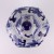 Import Blue and White Porcelain Flower Pattern Ceramic Ginger Jars Hexagonal General Tank Pot from China