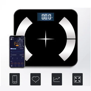 Bluetooth Body Fat Scale Smart Accurate Wireless Digital Bathroom Weight Scale Body Composition Analyzer With Smartphone App