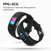 Body temperature smart bracelet P3A thermometer ECG PPG band SPO2 heart rate monitor health tracker medical care wristband