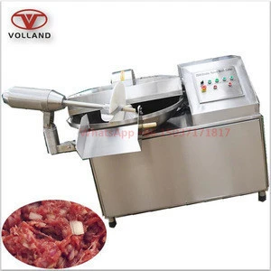 bowl cutter machine/bowl chopper 110v/80L chopper mixer for frozen meat