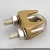 Import Brass u type earth rod clamp stainless steel bolt u shape copper rod clamp wire connector from China