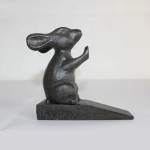 Bronze little mice decorative door stop