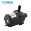 Brushless high temperature small electric motor projects pump