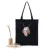 Import BSCI certified Custom cheap printed canvas tote bags black eco organic cotton bag from China
