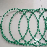 BTO-22 CBT-65 Concertina Blade Razor Barbed Wire / Razor Wire