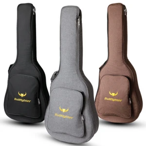 Bullfighter Acoustic guitar bag high quality instrument bag made in china