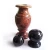 Import buy wholesale flamed polished cheap natural red grey black labradorite granite stone vases from Ukraine