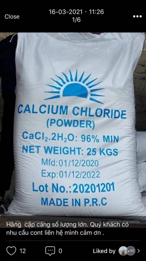 calcium chloride powder 74%