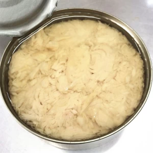 Canned tongol white tuna chunks in spring water and vegetable oil, white tuna meat, OEM, factory