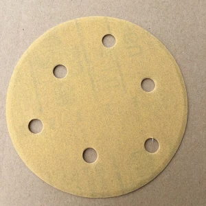 Car abrasive 236U yellow sand paper disc Abrasive paper disc
