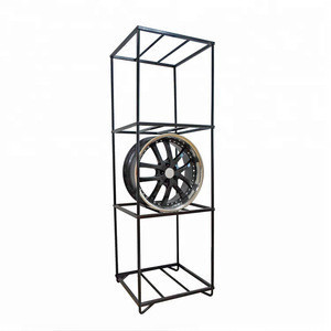 Buy Car Rim Stand Wheel Display Rack from Ningbo Hank Rack Co., Ltd ...