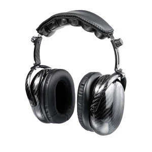Carbon Fiber Ultra Light Ear Defender Hearing Protector Earmuff Protection