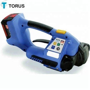carton or luggage battery powered PP/PET strapping machine with best price