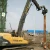 Import Cement / pipe / Steel sheet pile driver with vibratory piling hammer J350 from China