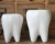 Import ceramic teeth pen container teeth shape pen holder from China