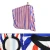 Import CF-64 Promotion price professional salon barber hair cutting striped hairdressing cape and apron// from China