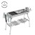 Charcoal Barbeque Outdoor Stainless Steel Kebab Folding Leg Small Portable Camping BBQ Grill
