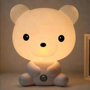 Chargeable Lovely Panda LED night light for kids bedroom PC lamp for kids bedroom PC lamp