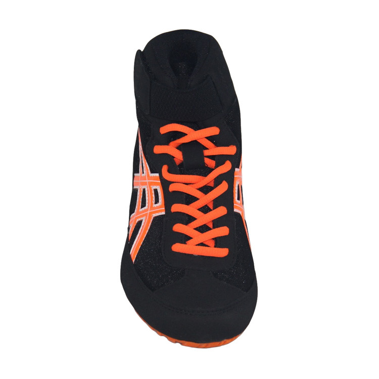 Cheap and durable non-slip rubber bottom wrestling shoes