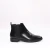 Import Cheap black outdoor winter and autumn sexy flat women ankle boots shoes from China