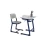 Import Cheap classroom student desk High quality School desk and chair set furniture manufacturer from China