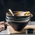 Import cheap japanese style ceramic ramen noodle bowls set with chopsticks from China