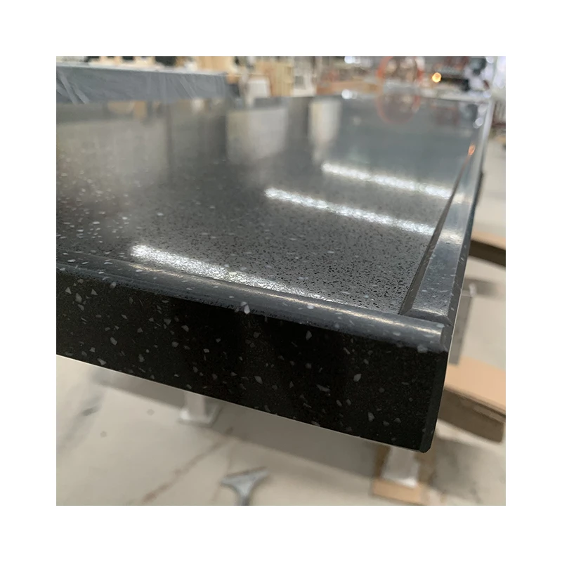 Cheap modern quartz stone countertop custom size Wholesale Countertops Table Top Vanity Top