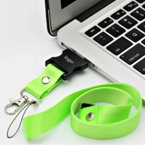 Cheap Neck Lanyard USB Flash Drive Neck Strap USB Sticks Weave String Various Hook Options is a perfect trade show item