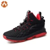 cheap price knitted upper men basketball shoes