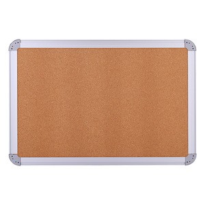 cheap price wholesale standard size hotel school office home decoration bulletin message cork notice board with aluminum frame