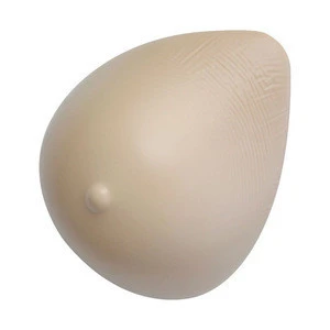 cheap promotional lightweight good shaped new design women mastectomy inflatable silicone breast forms